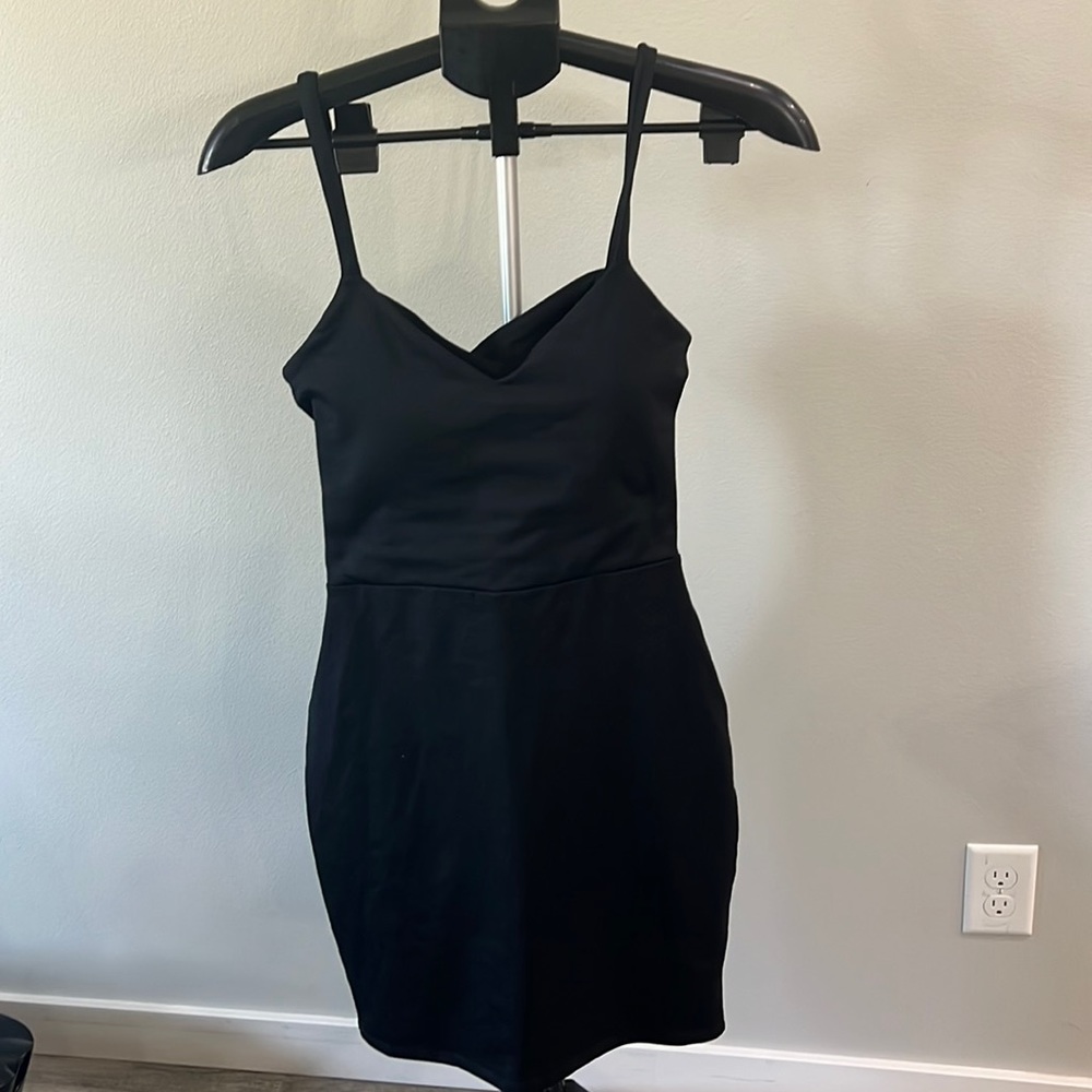 Fabletics dress, size small, cutouts on the back.